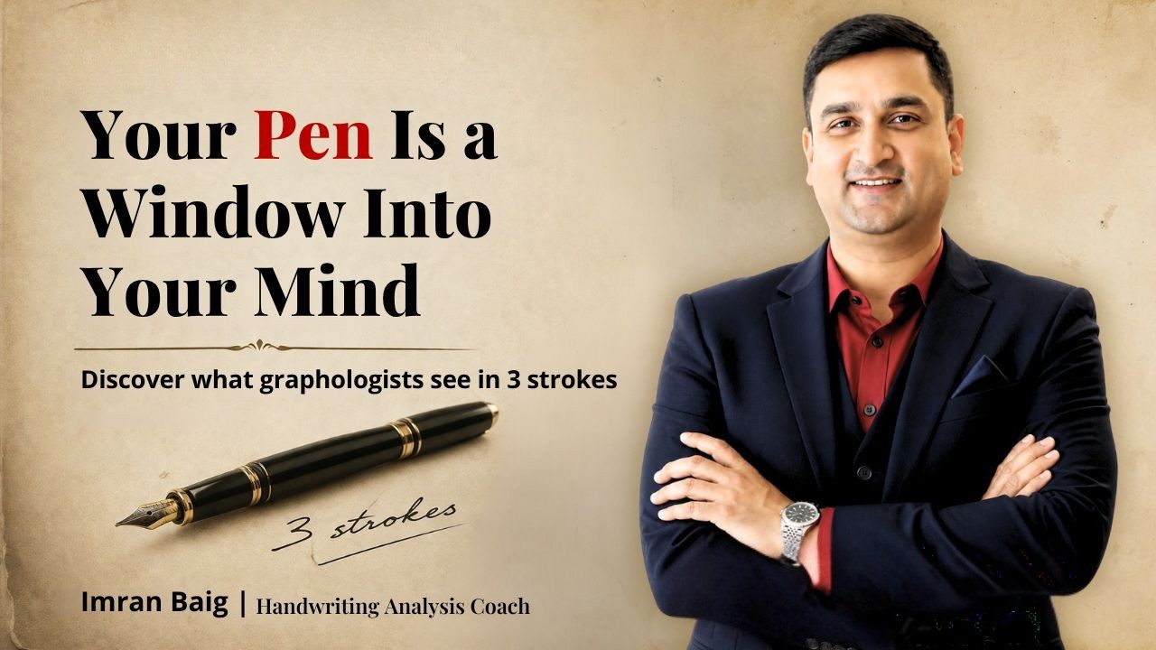 Imran Baig — Your Pen Is a Window Into Your Mind